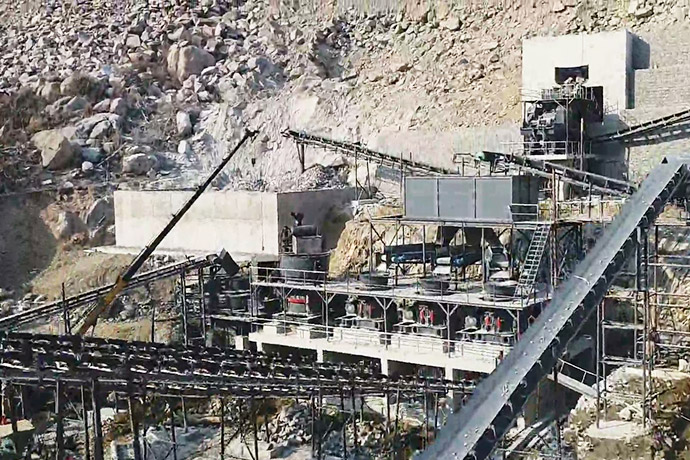 山东600-700吨/时花岗岩破碎生产线